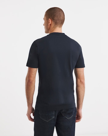 BOSS Short Sleeve Graphic Logo T-Shirt - Navy