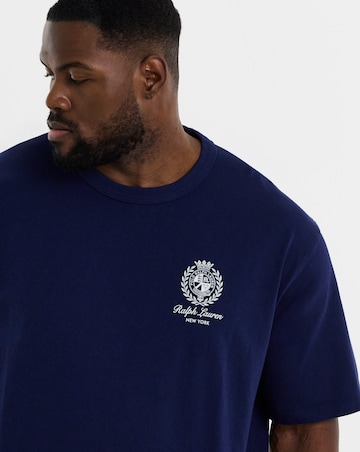 Polo Ralph Lauren Short Sleeve Back Graphic T-Shirt - Navy