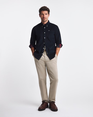 Barbour Ramsey Tailored Cord Shirt - Navy