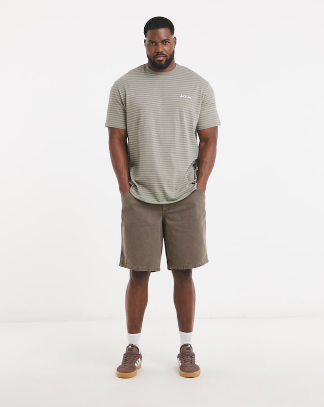 JACK & JONES Tony Raye Worker Shorts - Brown