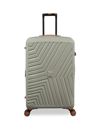IT Luggage Convertible Large Suitcase with Removable Wheels