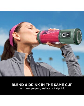 Ninja Blast Cordless Portable Blender Forest Green BC151UKEM