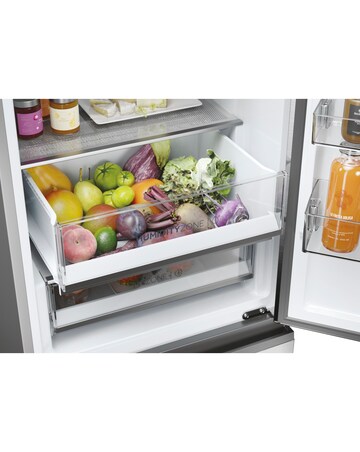 Haier HTW5618EWMG Combi Series 5 Water Dispenser Fridge Freezer - Inox