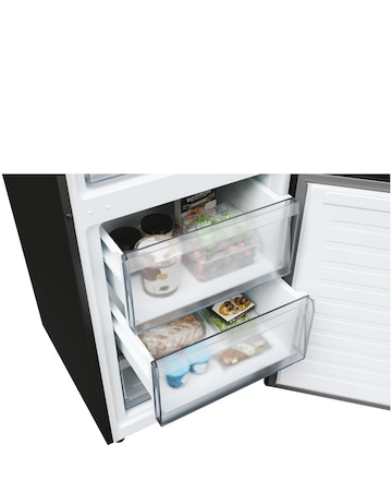 HOOVER HONCQ2T618EBK 60 x 185cm Refrigerator (Black)