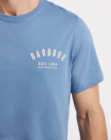 Barbour Short Sleeve Preppy T-Shirt - Blue