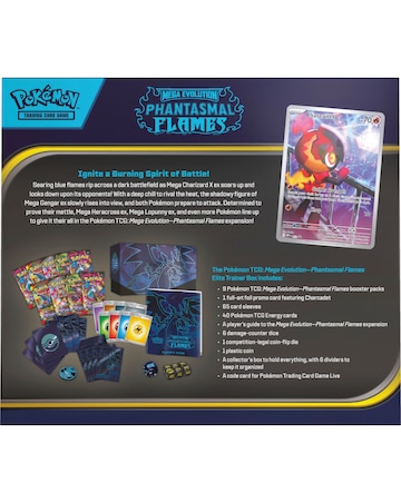 Pokemon TCG: Mega Evolution Phantasmal Flames Elite Trainer Box
