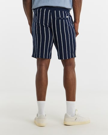 Jack & Jones Coba Stripe Short - Navy