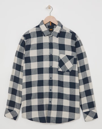 BOSS Long Sleeve Checked Shirt