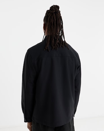 BOSS Relax Fit Overshirt - Black