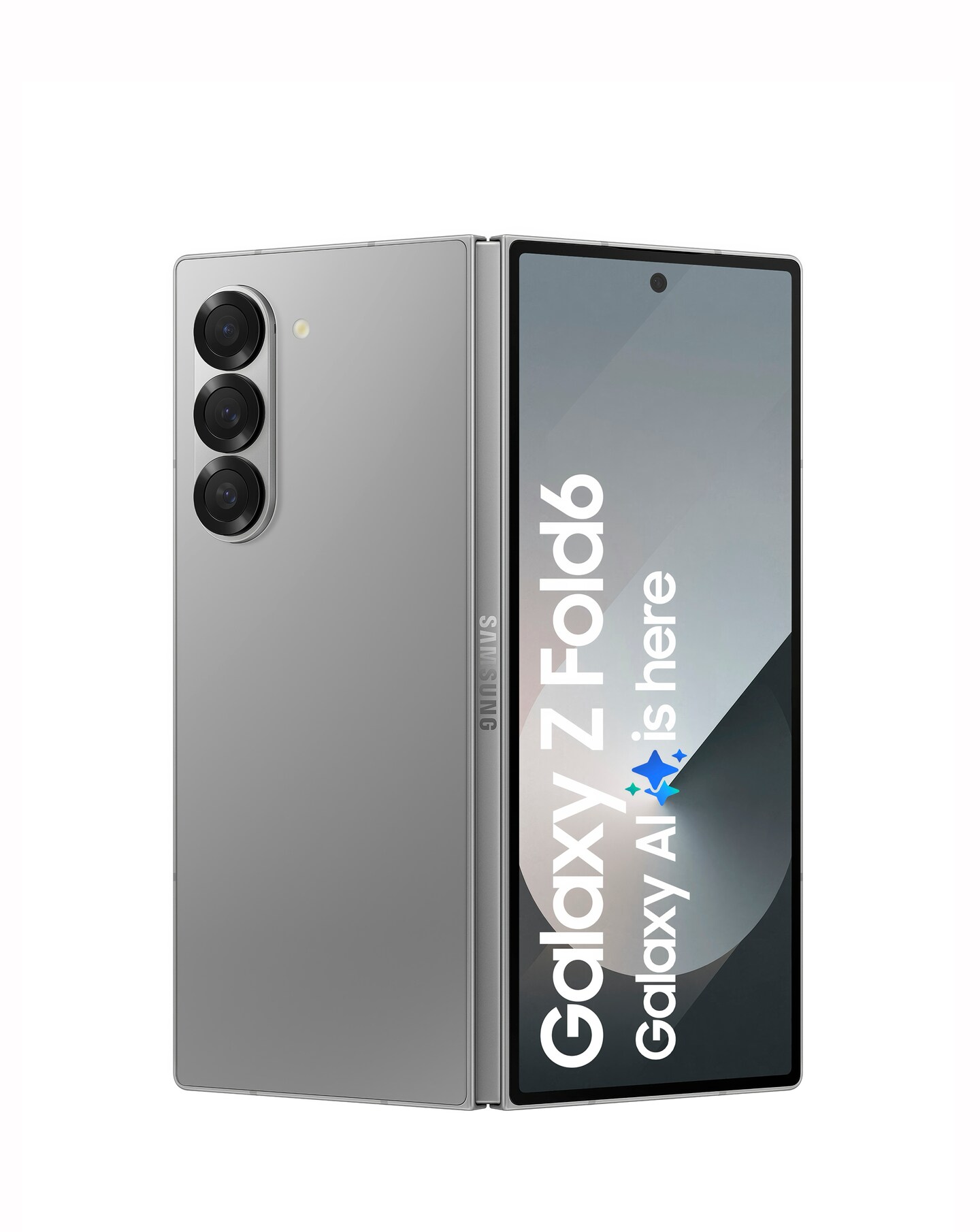 Samsung Galaxy Z Fold6 256GB 5G - Silver Shadow - Galaxy AI Samsung Galaxy Z Fold6 256GB 5G - Silver Shadow - Galaxy AI