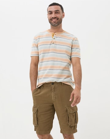 FatFace Cotton Linen Cargo Shorts