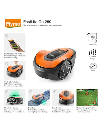 Flymo EasiLife GO 250 Robotic Lawnmower
