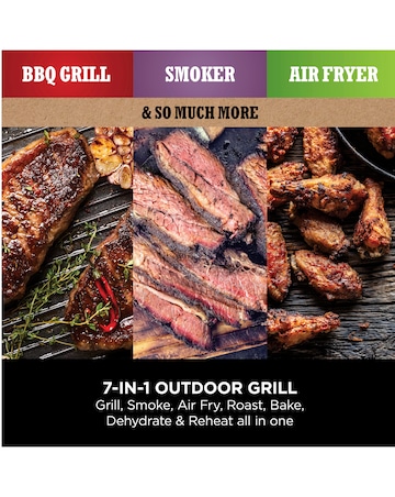 Ninja Woodfire Electric BBQ Grill & Smoker OG701UK