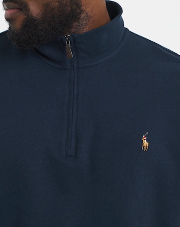 Polo Ralph Lauren Estate Rib 1/4 Zip Pullover - Navy
