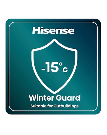 Hisense FV298N4ACE Frost Free Upright Freezer - Stainless Steel E Rated