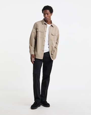 Elasticated Waist Straight Fit Chino