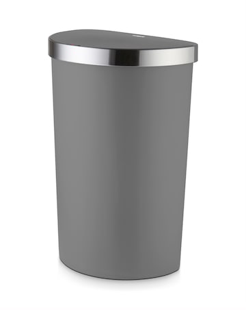 Tower Grey 50L Curved Sensor Bin