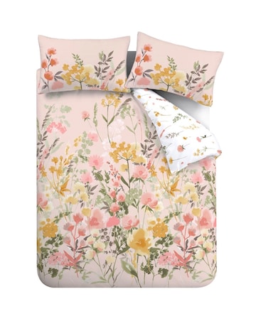 Catherine Lansfield Countryside Floral Duvet Cover Set