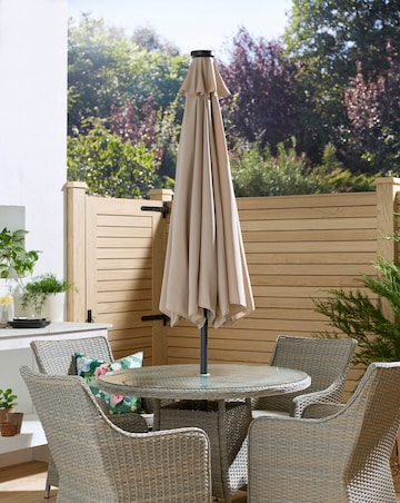 Solar LED Strip Parasol