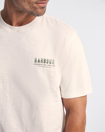 Barbour Glencorse Relaxed Graphic T-Shirt - White