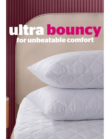 Silentnight Ultrabounce Pack of 2 Pillow Protectors