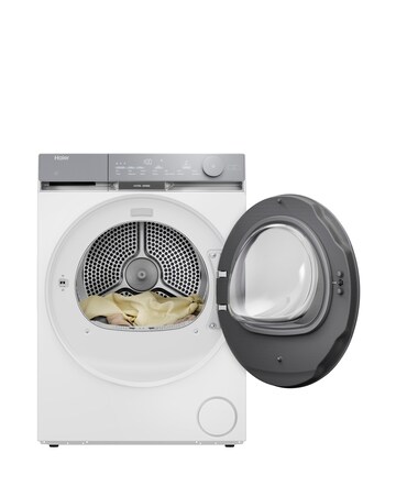 Haier X9 HD100-CQ387U1-UK Wi-Fi 10kg Heat Pump Tumble Dryer White