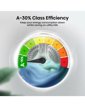 Hisense 3S Series WD3S1043BW3 WiFi-enabled 10kg Washer Dryer - White