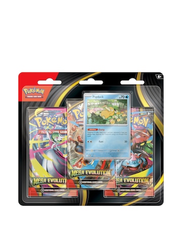 Pokemon Trading Card Game (TCG): Mega Evolution Booster 3 Pack Assortment