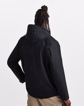 Barbour Re-Engineered Hooded Wading Spey Showerproof Jacket - Black