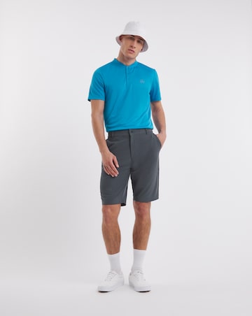 Golf Collarless Button up Polo