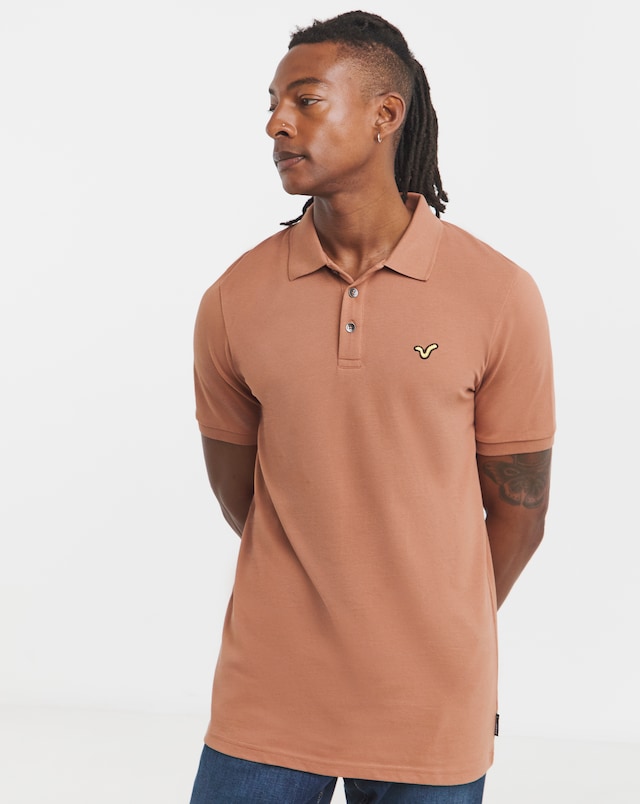 Voi Storm Cotton Pique Polo - Long Length