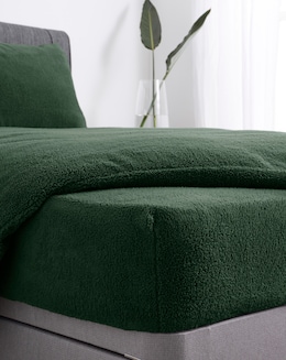 Fleece 35cm Fitted Sheet