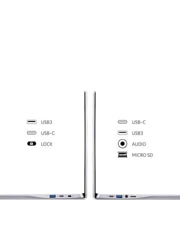 Acer 315 Intel Celeron 4GB/64GB 15.6" Chromebook - Silver