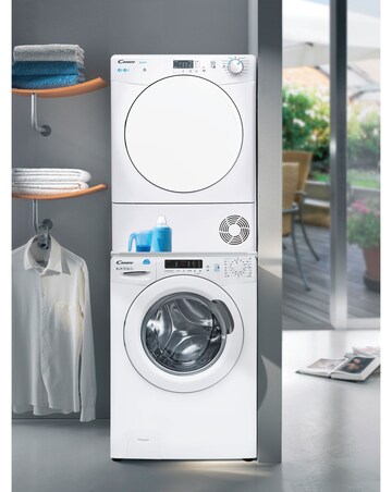 Candy CSE C10LF-80, 10kg, Condenser Tumble Dryer - White