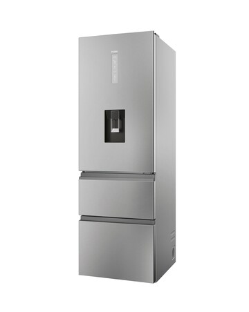 Haier HTW5618EWMG Combi Series 5 Water Dispenser Fridge Freezer - Inox