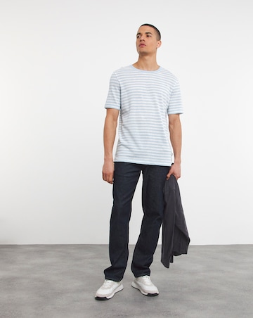 BOSS Linen Mix Crew Neck T-shirt
