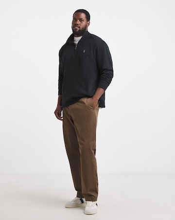 Polo Ralph Lauren Half Zip Sweat - Black
