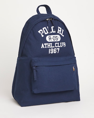 Polo Ralph Lauren Navy Canvas Backpack