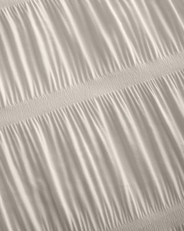 Catherine Lansfield Seersucker Duvet Cover Set