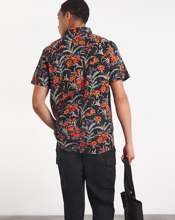 Joe Browns Fiery Fun Floral Shirt Long Length