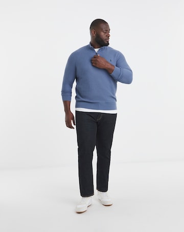 Polo Ralph Lauren Cotton 1/4 Zip Jumper - Blue