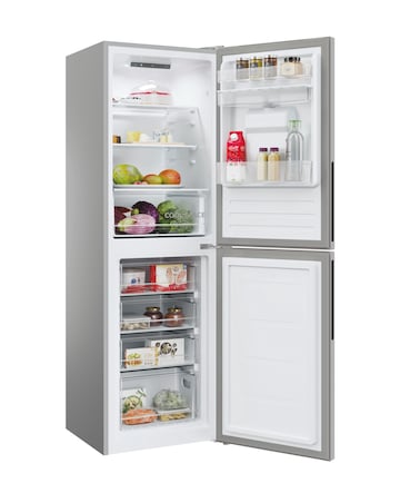 Hoover HOCT3L517EWSK-1 H FRIDGE 300 Low Frost Fridge Freezer - Silver - E Rated