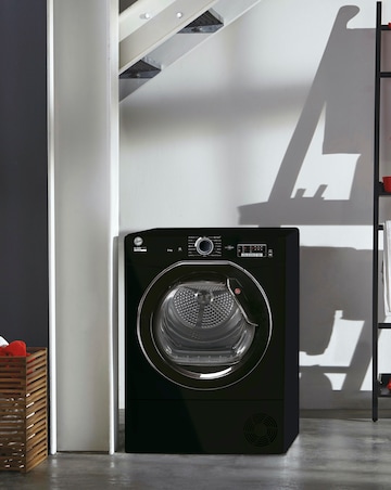 Hoover H-Dry 300 HLEC8LGB-80 8kg Condenser Tumble Dryer - Black