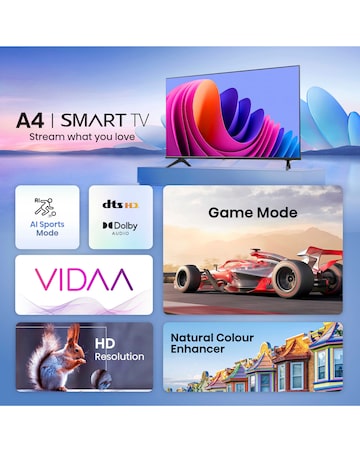 Hisense 32in 32A4NTUK Smart Full HD LED Freeview TV