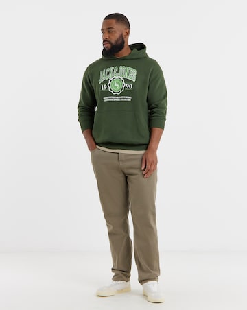 Jack & Jones Mako Sweat Hood - Sky