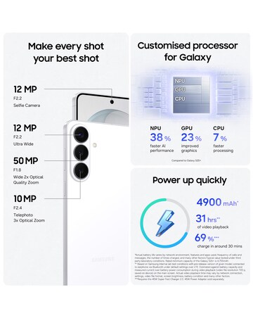 Samsung Galaxy S26+ 256GB - White