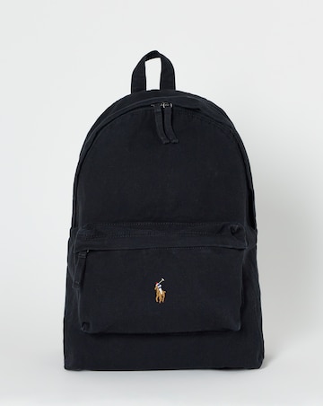 Polo Ralph Lauren Canvas Backpack - Black
