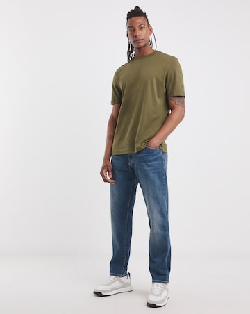 BOSS Short Sleeve Back Graphic T-Shirt - Dark Green