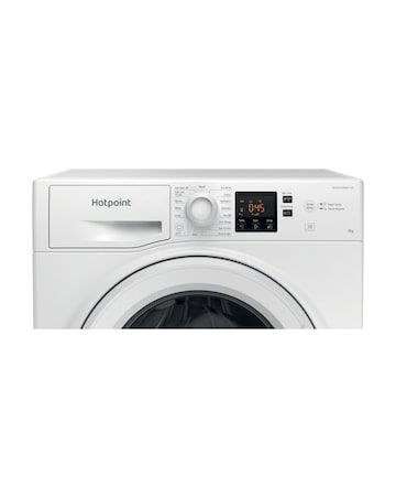 Hotpoint Anti-Stain NSWM 846 W UK 8kg,1400rpm Washing Machine - White