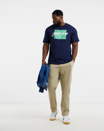 Jack & Jones Tiley Logo T-Shirt 3 Pack - Multi